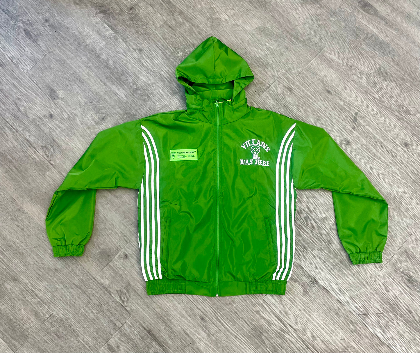 VILLAINS WAS HERE TRACK JACKET GREEN