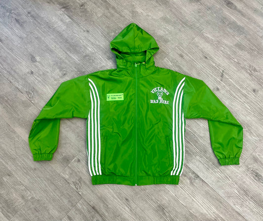 VILLAINS WAS HERE TRACK JACKET GREEN