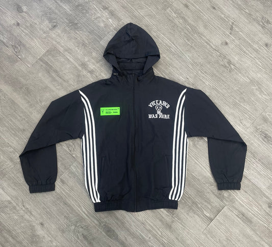 VILLAINS WAS HERE TRACK JACKET BLACK