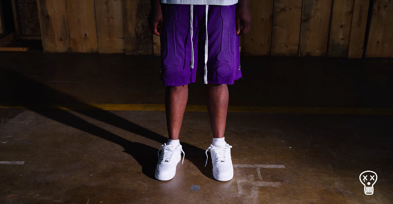 X RAY SHORTS PURPLE
