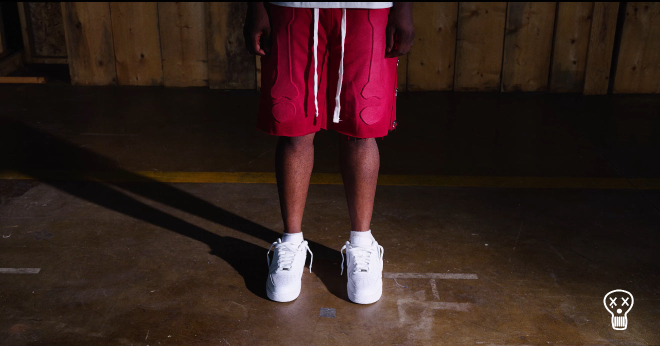 X RAY SHORTS RED